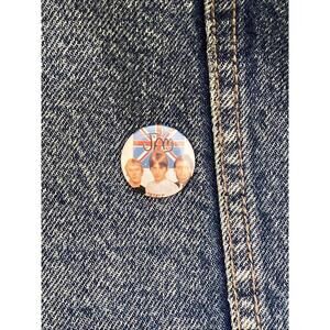 the Jam Punk Pinback Button Badge Pin #491 Concert Tour Promo Retro 1980s 1"